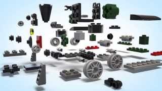 Product Spin  LEGO Creator  31015 [upl. by Kilian]