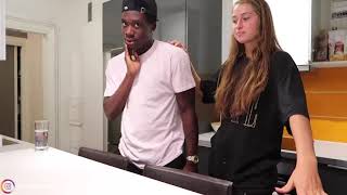 Couples Cooking Food Challenge  Alfonso David and Jordyn Huitema [upl. by Yengac]