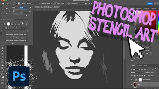 How To Turn a Photo Into a Stencil [upl. by Arel108]