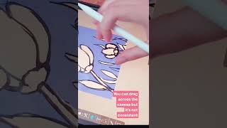 🎨IBIS PAINT X coloring art HACK BUCKET TOOL hack drawingtips drawinghacks ibispaintxtutorial [upl. by Lavona]