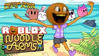 Roblox NOODLE ARMS Annoying Orange Plays [upl. by Traggat]