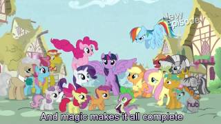 My Little Pony Theme Song With Lyrics  My Little Pony Friendship is Magic Song [upl. by Denten]