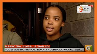 Jimi Wanjigi Manhunt Jimi Wanjigis family speak say police terrorised them the whole night [upl. by Irrep]