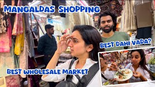 Mangaldas Market shopping  Best Shop options Bhavini trend shopping foodie [upl. by Ynnot]