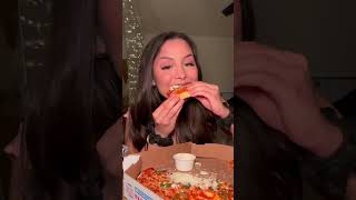 Dominos Pizza amp Pasta Mukbang 🍕Domino’s mukbangasmr mukbang crunchy mukbangeatingshow mukbang [upl. by Zeiger453]