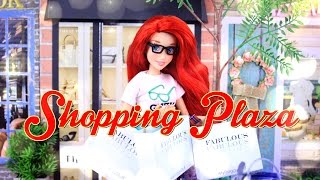 DIY  How to Make Doll Shopping Plaza  Doll Street Scene  Part 1  4K [upl. by Ahse]