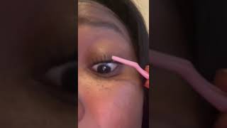 How to apply JRC Lash Clusters DIY lash clusters lashes lashclusters lasher [upl. by Burrows]