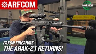 The ARAK21 Returns  Faxon Firearms  Shot Show 2024 [upl. by Nosidda]