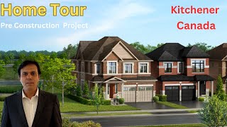 Home Tour and Pre Construction Project Kitchener Ontario Canada [upl. by Schatz]