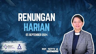 RENUNGAN HARIAN HKBP CIJANTUNG  Kamis 05 September 2024 [upl. by Remle440]