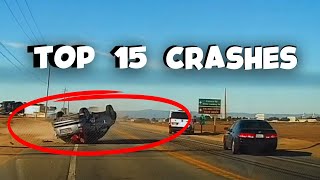 BEST OF 2024 Car Crash Compilation [upl. by Novyert764]