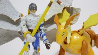 Patamonパタモン to AngemonエンジェモンBandai Digimon Digivolving Figureデジモン進化玩具 [upl. by Nonad830]