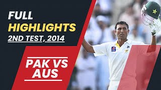 Full Highlights  Pakistan vs Australia  2nd Test 2014  PCB  M1C2A [upl. by Ful]