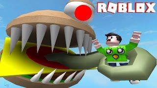 ROBLOX ESCAPE A GIANT BURGER [upl. by Simonetta]