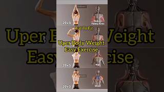 Uper Body Weight 😱 Easy Exercise Fat To Fit shortsfeed shortsweightloss trending [upl. by Auqenehs]