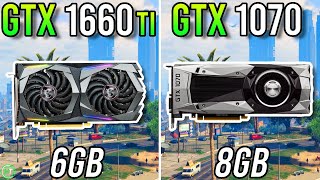 GTX 1660 Ti vs GTX 1070  Any Difference Or Not [upl. by Hgielrebma516]