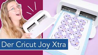 Der Cricut Joy Xtra Print then Cut Sticker printable IronOn und mehr [upl. by Renata45]