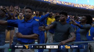 CFB25 Simulates The Backyard Brawl can WVU get back on track [upl. by Almena891]