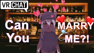 CAN YOU MARRY ME  Singing in VRChat [upl. by Githens]