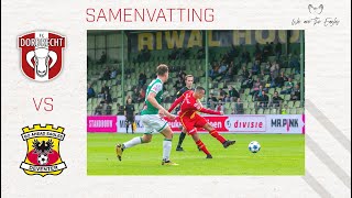 Samenvatting FC Dordrecht  Go Ahead Eagles 20202021 [upl. by Bittner]