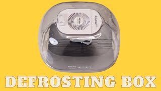 Can this defrosting box thaw your whole chicken faster  Defrosting Box  GADGETS REVIEW [upl. by Annavoig]