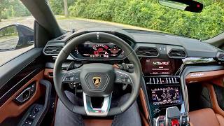 2023 Lamborghini Urus S  POV First Driving Impressions [upl. by Neitsabes]