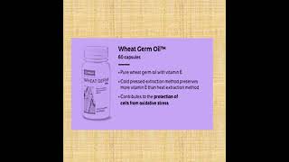 WHEAT GERM  PURE WHEAT GERM OIL WITH VITAMIN E [upl. by Devlin]