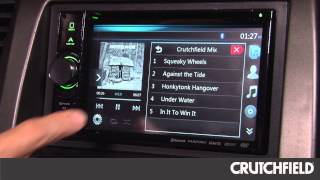 Clarion NX404 Display and Controls Demo  Crutchfield Video [upl. by Blackmore]