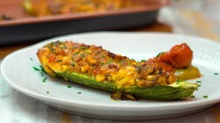 quotZucchinis rellenosquot Otra forma de probarlos [upl. by Fernald]