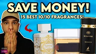 15 BEST AFFORDABLE MiddleEastern Inspiration Fragrances SAVE MONEY WITH THESE PERFUMES [upl. by Nerin368]