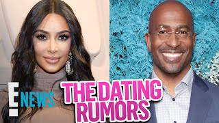 Kim Kardashian amp Van Jones Address THOSE Dating Rumors  E News [upl. by Adna]