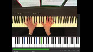 Tokio Hotel Monsoon piano by YT raWrfACed tutorial slow [upl. by Wendin]