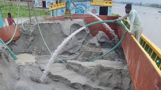 Unloading sand form ship 4 [upl. by Rafaela]