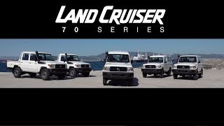 2018 Land Cruiser 70 Series test drive [upl. by Yrebmik]