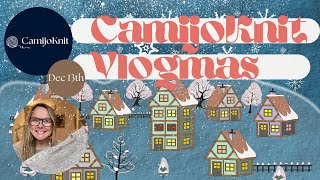 Welcome to episode 13 of the CamijoKnit Vlogmas [upl. by Anaitsirk]