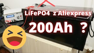 Akumulator LiFePO4 200Ah z Aliexpress Reklamacja do kogo S5E024 [upl. by Hussein394]