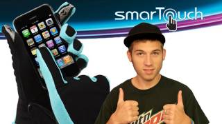 Smartouch Gloves For Your iPhone  CES 2012 [upl. by Eerok]