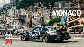 Round 2 Monaco Recap  Porsche Mobil 1 Supercup 2024 [upl. by Sairacaz]