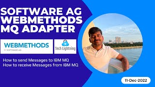 SoftwareAG webMethods  WebSphere MQAdapter  How to send messages to queue  How to receive message [upl. by Ttezil]