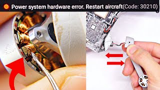 How to Change Mavic Mini Broken Motor and Arm Rear  DJI Power System Hardware Error 30210 Fix [upl. by Gallagher]