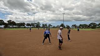 Wednesday Senior Softball games at the Patsy Mink Central Oahu Regional Park [upl. by Anigue]