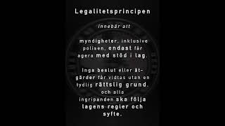 17 Legalitetsprincipen [upl. by Poulter]