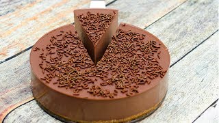 NO BAKE CHOCOLATE CAKE I EGGLESS amp WITHOUT OVEN [upl. by Cullan]