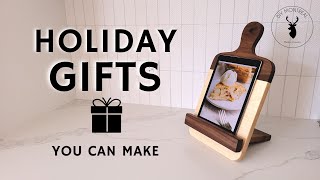 6 Woodworking Gifts You Can Make [upl. by Hakeber981]