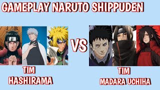 GAMEPLAY NARUTO SHIPPUDEN ULTIMATE NINJA STORM 4 TIM HASIRAMA VS TIM MADARA UCHIHA [upl. by Luo]