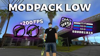 GTA SAMP MODPACK GANGSTER HIGH FPS FOR LOW END PC [upl. by Bal]