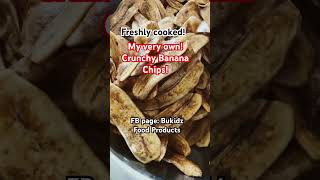 My very own Crunchy Banana chips by Bukidz Food Products bananachips smallbusiness [upl. by Aaren]