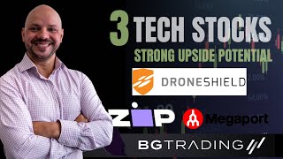 ASX DRO  DRONESHIELD ASX ZIP ASX MP1 MEGAPORT 3 STOCKS WITH STRONG UPSIDE POTENTIAL [upl. by Eldon457]