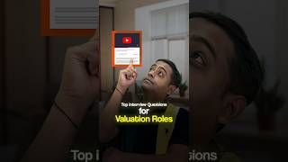 Top Interview Questions For Valuation Roles  finance valuationjobs [upl. by Raybin275]