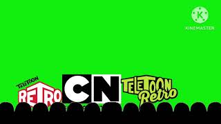 Teletoon Retro 2007 amp 2013 Logo Rewind Green Screen [upl. by Amity]